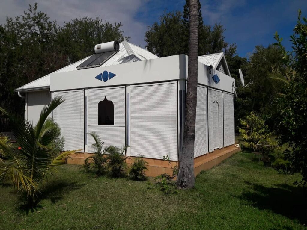 Store mauricien blanc