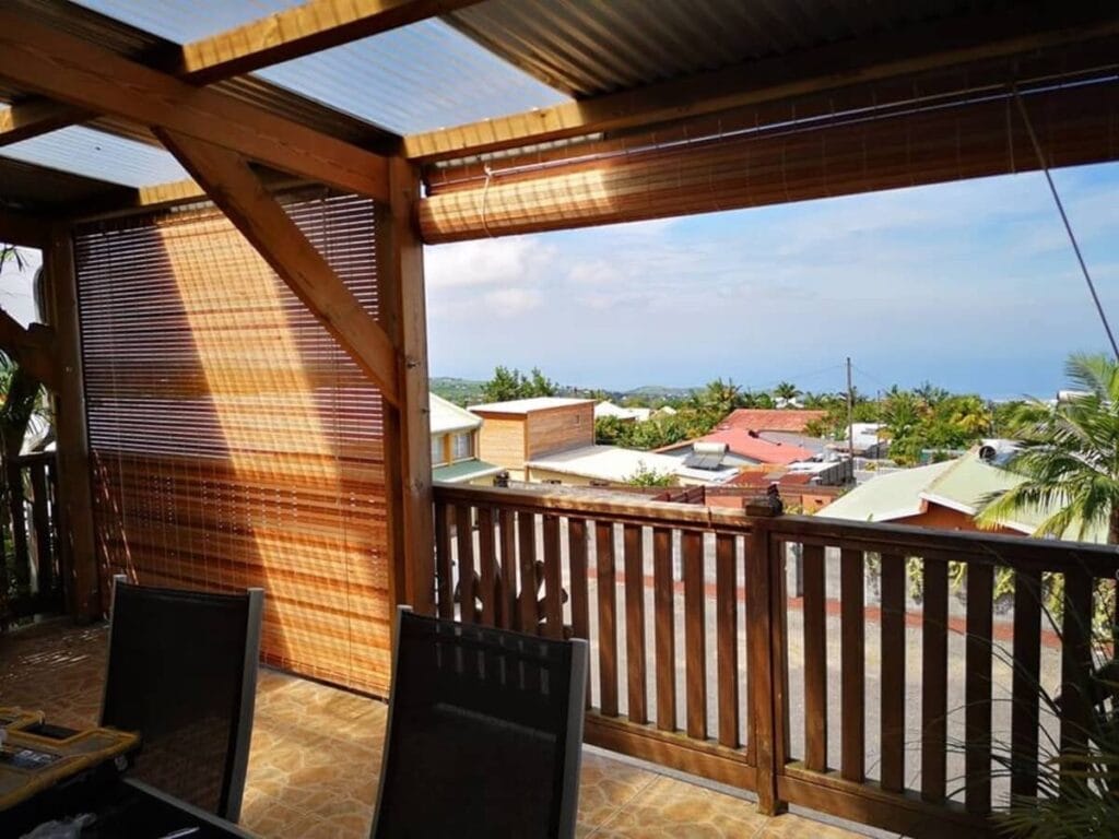Store mauricien teinte naturel