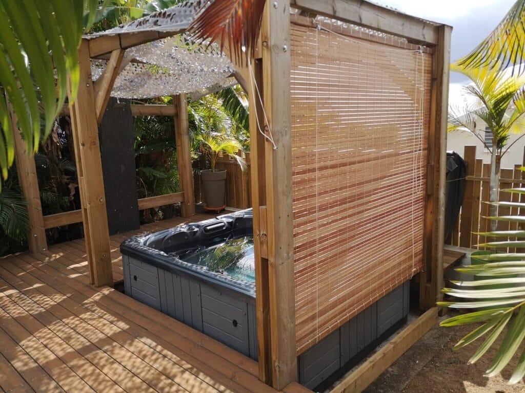 Store mauricien teinte naturel